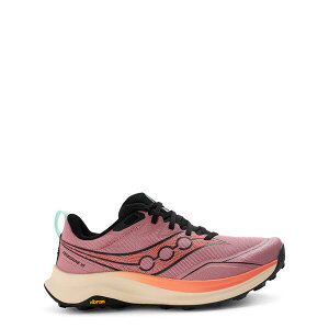 �T�b�J�j�[ ���f�B�[�X �V���[�Y �X�j�[�J�[ Saucony Womens Peregrine 16 Off-Road Trail Running Shoes Mauve/Salmon �T�[����