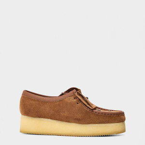 �N���[�N�X ���f�B�[�X �V���[�Y �p���v�X Clarks Originals Women's Wallacrft Bee Moc Toe Formal Shoes Brown/Orange �I�����W