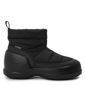 ���[���u�[�c �����Y �V���[�Y �u�[�c�E���C���u�[�c Moon Boot Men's Mezzaluna Snow Boots Black �u���b�N