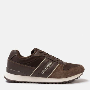 �J�b�p �����Y �V���[�Y �X�j�[�J�[ Kappa BR Trainer Mens Dark Brown �u���E��