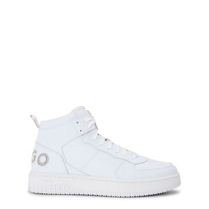 �t���[�S �����Y �V���[�Y �X�j�[�J�[ Hugo Men's Kilian Hito Blub High-Top Trainers White �z���C�g