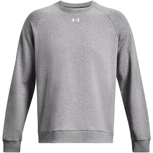 �A���_�[�A�[�}�[ �����Y �A�E�^�[ �p�[�J�[�E�X�E�F�b�g �t���[�X Under Armour UA Rival Fleece Crew Mens Carbon