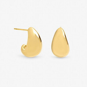 �W�������`���[�h ���f�B�[�X �A�N�Z�T���[ �s�A�X�E�C�������O Jon Richard Gold Plated Waterproof Dome Stud Earrings Gold �S�[���h