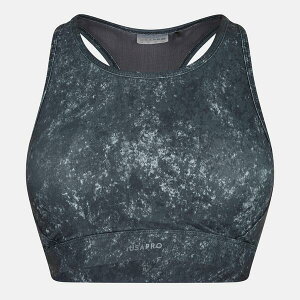 ���[�G�X�G�[�v�� ���f�B�[�X �g�b�v�X �V���c USA Pro Core Racer Back Sports Bra Ladies Black Print �u���b�N