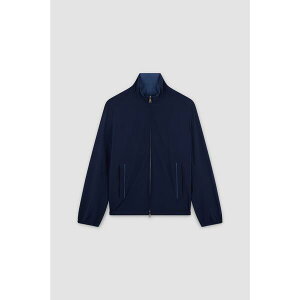 �|�[���A���h�V���[�N �����Y �A�E�^�[ �W���P�b�g�E�u���]�� Paul And Shark Men's Reversible Weather-Resistant Softshell Jacket Blue Dark Denim �f�j��