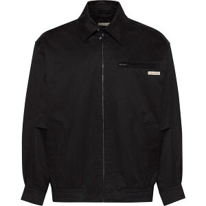 �J���o���N���C�� �����Y �A�E�^�[ �W���P�b�g�E�u���]�� �p�[�J�[ �V���c ���S Calvin Klein Jeans Men's Logo Shirt Jacket Long Sleeve Ziparka Black �u���b�N
