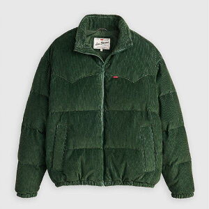 ���[�o�C�X �����Y �A�E�^�[ �W���P�b�g�E�u���]�� Levis Men's Medium Puffer Jacket Python Green �O���[��