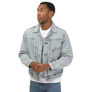 ���[�o�C�X �����Y �A�E�^�[ �W���P�b�g�E�u���]�� Levis Type I Trucker Z7771 Light Ind Softshell Jacket Mens Denim �f�j��