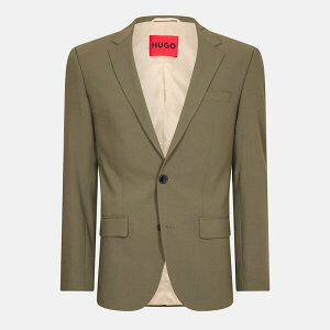 �t���[�S �����Y �A�E�^�[ �W���P�b�g�E�u���]�� Hugo Men's Formal Jacket Dark Beige �x�[�W��