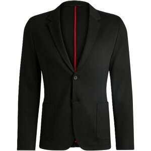 �t���[�S �����Y �A�E�^�[ �W���P�b�g�E�u���]�� Hugo Men's Formal Jacket Black �u���b�N