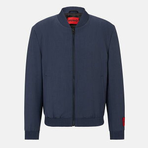 �t���[�S �����Y �A�E�^�[ �W���P�b�g�E�u���]�� Hugo Men's Formal Jacket Medium Blue �u���[