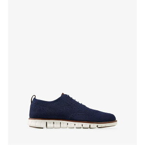 �R�[���n�[�� �����Y �V���[�Y �X�j�[�J�[ Cole Haan Zerogrand Stitchlite Ox Trainers Marine Blue �u���[