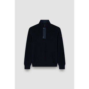 �|�[���A���h�V���[�N �����Y �A�E�^�[ �p�[�J�[�E�X�E�F�b�g �t���[�X Paul And Shark Men's 1/4 Zip Fleece Navy �l�C�r�[