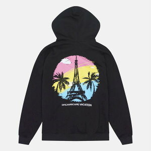 ���[�Y�����h�� �����Y �A�E�^�[ �p�[�J�[�E�X�E�F�b�g �L���b�v �P�[�v Rose London Dreamscape Hoody Black �u���b�N