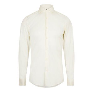 �{�X �����Y �g�b�v�X �V���c �I�b�N�X�t�H�[�h Boss Men's Hank Spread Long Sleeve Oxford Shirt Natural