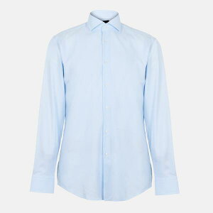 �{�X �����Y �g�b�v�X �V���c �I�b�N�X�t�H�[�h Boss Men's Hank Spread Long Sleeve Oxford Shirt Lt/Pastel Blue �u���[