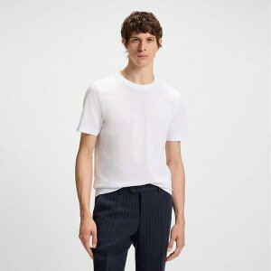 �{�X �����Y �g�b�v�X T�V���c Boss Tiburt 240 T-Shirt White �z���C�g