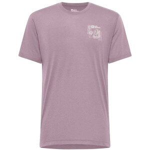 �W���b�N�E���t�X�L�� �����Y �g�b�v�X T�V���c ���� Jack Wolfskin Men's JW Vonnan Long-Sleeve Performance T-Shirt Wild Blossom