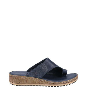 �n�b�V���p�s�[ ���f�B�[�X �V���[�Y �T���_�� Hush Puppies Elissa Toepost Sandal Navy �l�C�r�[