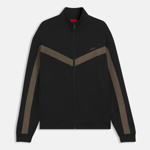 �t���[�S �����Y �A�E�^�[ �W���P�b�g�E�u���]�� �g���b�N�X�[�c Hugo Darti Tracksuit Jacket Black 001 �u���b�N