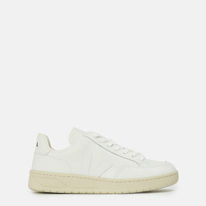 ���F�W�� ���f�B�[�X �V���[�Y �X�j�[�J�[ ���U�[ Veja Women's V Leather Courtrainers White �z���C�g