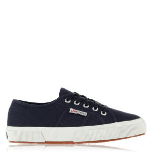 �X�y���K �����Y �V���[�Y �X�j�[�J�[ Superga 2750 Cotu Vegan Trainers Navy F White �z���C�g