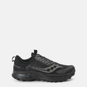 �T�b�J�j�[ �����Y �V���[�Y �X�j�[�J�[ Saucony Men's Ride Off-Road Trail Running Shoes Triple Black �u���b�N