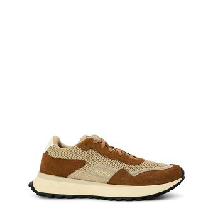 �{�X �����Y �V���[�Y �X�j�[�J�[ Boss Jonah Runn Knsd 10260591 01 Low-Top Trainers Mens Open Brown �u���E��