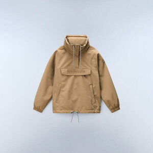 �i�p�s�� ���f�B�[�X �A�E�^�[ �W���P�b�g�E�u���]�� Napapijri Women's Rainforest Dune Rain Anorak TANNIN1Q