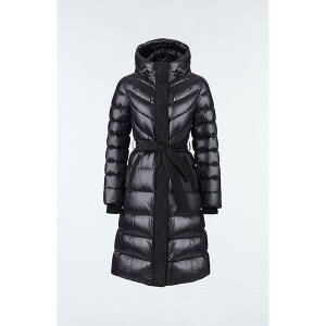 �}�b�J�[�W�� ���f�B�[�X �A�E�^�[ �W���P�b�g�E�u���]�� Mackage Women's Coralia Long Puffer Jacket Black �u���b�N
