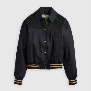 ���[�o�C�X ���f�B�[�X �A�E�^�[ �W���P�b�g�E�u���]�� Levis Women's Lennox Varsity Jacket Bold Play