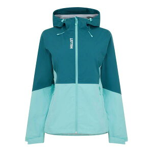 �~���[ ���f�B�[�X �A�E�^�[ �W���P�b�g�E�u���]�� �N���b�v�h Millet Women's Fitz 2.5L Cropped Long Sleeve Waterproof Jacket Aruba