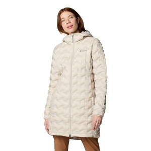 �R�����r�A ���f�B�[�X �A�E�^�[ �W���P�b�g�E�u���]�� �_�E�� Columbia Women's Delta Ridge 650 Fill Down Weatheresistant Long Down Jacket Dark Stone �X�g�[��