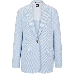 �{�X ���f�B�[�X �A�E�^�[ �W���P�b�g�E�u���]�� Boss Women's Jopeta Structu red Formal Jacket Open Misc