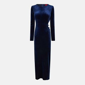 �t���[�S ���f�B�[�X �g�b�v�X �����s�[�X Hugo Namarantha Dress Dark Blue �u���[