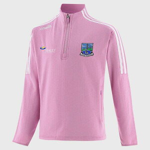 �I�j�[�� ���f�B�[�X �A�E�^�[ �p�[�J�[�E�X�E�F�b�g �n�[�t�W�b�v ONeills Fermanaghydra Half Zip Top Ladies PNK/WHI/PNK