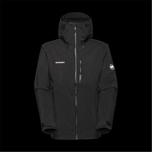 �}���[�g �����Y �A�E�^�[ �W���P�b�g�E�u���]�� Mammut Men's Alto Waterproof Windproof Jacket Black �u���b�N