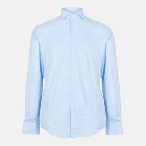 �{�X �����Y �g�b�v�X �V���c �I�b�N�X�t�H�[�h Boss Men's H Joe Spread Long Sleeve Oxford Shirt Lt/Pastel Blue �u���[