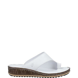 �n�b�V���p�s�[ ���f�B�[�X �V���[�Y �T���_�� Hush Puppies Elissa Toepost Sandal White �z���C�g