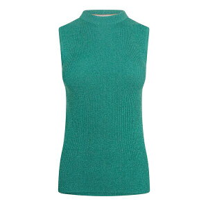 �{�X ���f�B�[�X �g�b�v�X �V���c �j�b�g Boss Women's Fusoni Knitted Top Green �O���[��