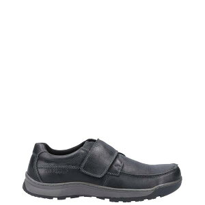 �n�b�V���p�s�[ �����Y �V���[�Y �X�j�[�J�[ Hush Puppies Casper Touch Fastening Shoes Black �u���b�N
