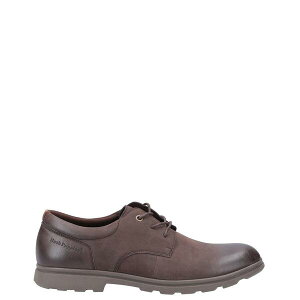 �n�b�V���p�s�[ �����Y �V���[�Y �X�j�[�J�[ ���[�X Hush Puppies Trevor Lace Shoes Brown �u���E��