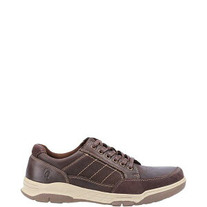 �n�b�V���p�s�[ �����Y �V���[�Y �X�j�[�J�[ Hush Puppies Finley Shoe Brown �u���E��