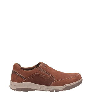�n�b�V���p�s�[ �����Y �V���[�Y �X�j�[�J�[ Hush Puppies Fletcher Shoe Brown �u���E��