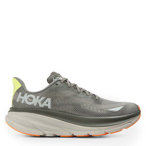 �z�J�I�l�I�l �����Y �V���[�Y �X�j�[�J�[ Hoka Mens Clifton 9 GORE-TEX Running Shoes Grey / Gravel �O���[