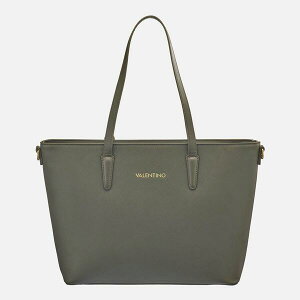 ���@�����e�B�m ���f�B�[�X �o�b�O ���U�[ �t�F�C�N���U�[ Valentino Women's Zero RE Faux Leather Tote Bag VERDE MILITARE