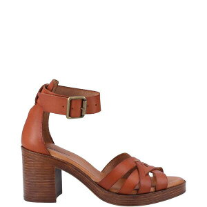 �n�b�V���p�s�[ ���f�B�[�X �V���[�Y �T���_�� ���U�[ �q�[�� Hush Puppies Women's Giselleather Heeled Sandals Tan �^��