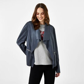 【送料無料】 ビバ レディース ジャケット・ブルゾン アウター BIBA Waterfall Zip Jacket Grey