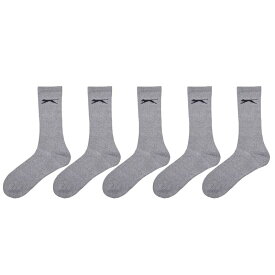 【送料無料】 スラセンジャー メンズ 靴下 アンダーウェア 5 Pack Crew Socks Mens Dark Asst