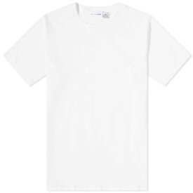 【送料無料】 コム・デ・ギャルソン メンズ シャツ トップス Comme des Garcons SHIRT Sunspel Crew Neck T-Shirt White